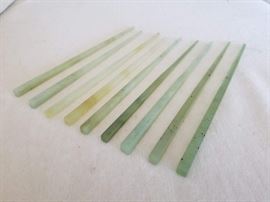 Jadeite chopsticks
