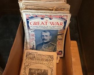 Great war magazines from the early 1800s