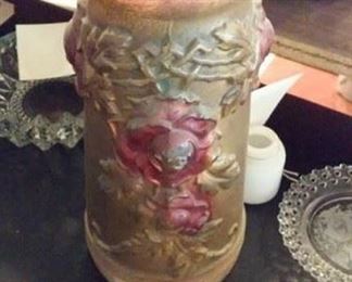 huge goofus glass vase.  I believe its the biggest goofus vase I've ever seen.