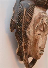 African Mask (Approx. 14" L x 7.5" W)