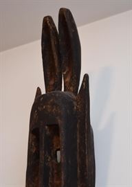 African Mask (Approx. 19" H)