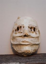 Creepy Face Mask (Approx. 7.75" L x 5.5" W)