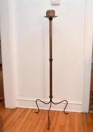 Metal Floor Candlestick / Candle Holder (Approx. 51" H)