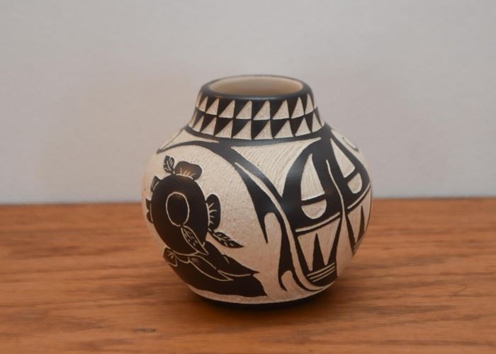 Native American Pottery, Signed