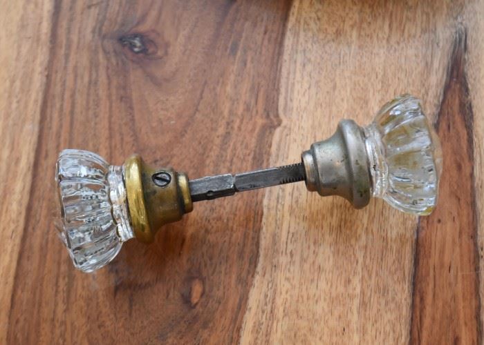 Vintage Glass Doorknobs