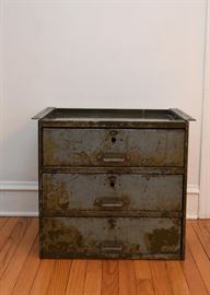 Industrial Metal Chest of Drawers