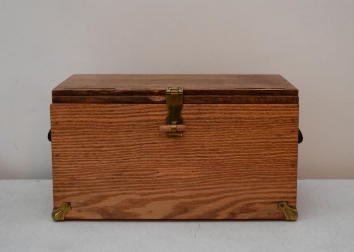 Vintage Oak Box / Chest
