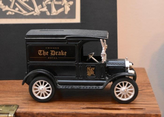 The Drake Hotel Souvenir Car Bank