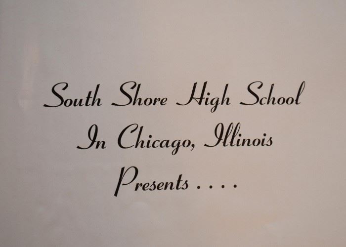 The Tide Yearbooks (South Shore High School, Chicago, 1949-1952)