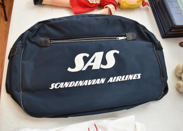 Scandinavian Airlines Travel Bag