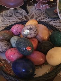 Italian marble eggs 