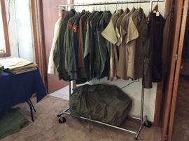 1960’s Vietnam era shirts, jackets & dress uniforms