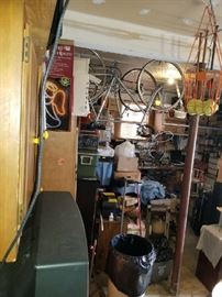 Packed garage