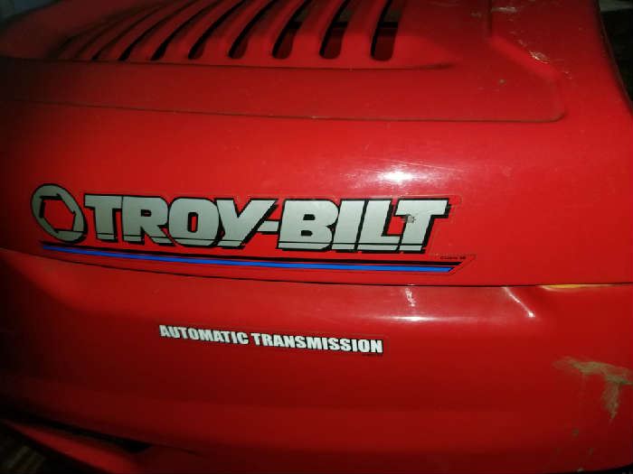 Troy-Bilt ride on mower