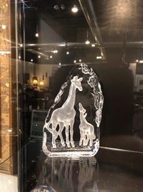 Giraffe Lucite 