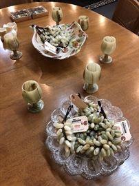 Onyx Grapes and Glasses
