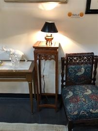 Hand Carved Statue Stand