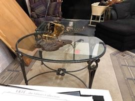 High Top Glass Table