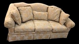 Gold Embroidered Couch