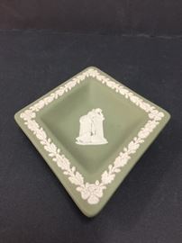 Sage Green Wedgewood Jasperware with Greco Roman relief