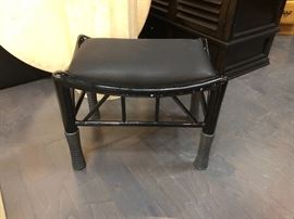 Black Laquer stool