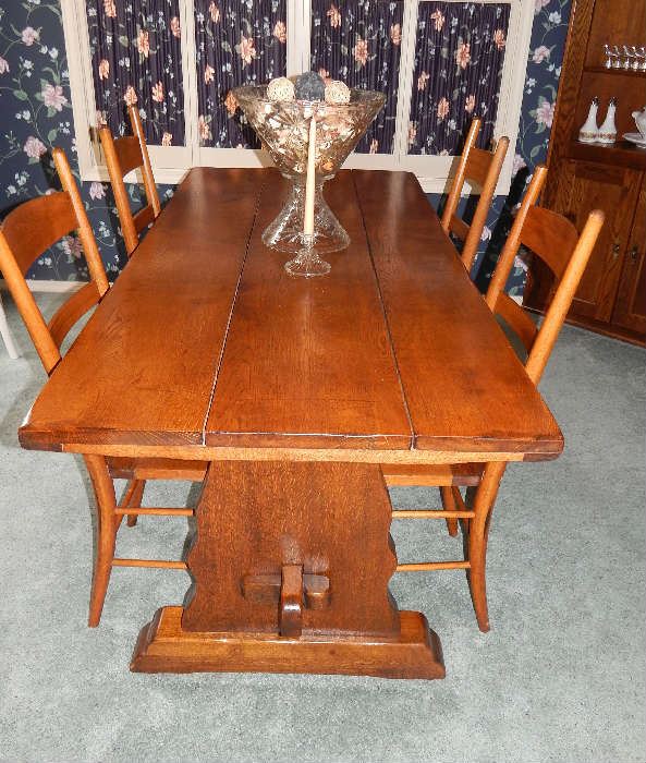 FARM HOUSE TABLE WITH CHAIRS