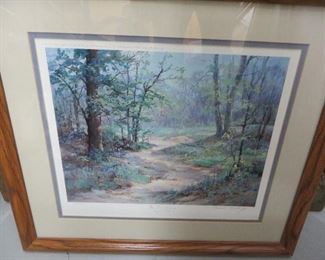 SPRING TRAIL
CHARLES VICKERY signed & numbered
