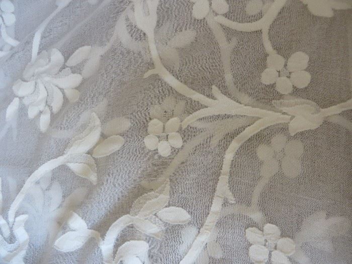 FLORAL SHEER PANEL OVERLAY
(detail)
