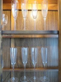 BACCARAT MONTAIGNE OPTIC FLUTE TALL (set of 12)