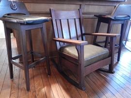MISSION STYLE CHAIR