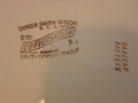 HARD TO FIND 100+ PCS TAYLOR SMITH TAYLOR CHINA