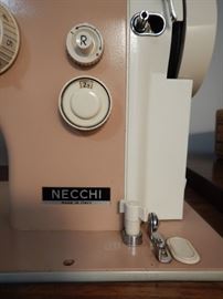 VINTAGE NECCHI SEWING MACHINE-MODEL 554
