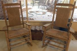 2 Older Cracker Barrel Outdoor Rockers