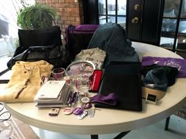 Large lot of Relay for Life and American Cancer Society items.  I will give to you free.