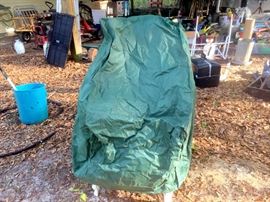 Cover for stacking plastic chairs