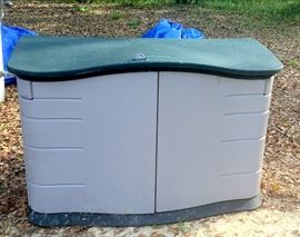Rubbermaid Outdoor Storage Box; Approximately 55" w x 27" d x 34" h