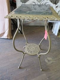 Wrought iron fern stand