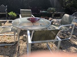 Brown Jordan Quantum dining set