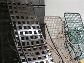 chaise lounges
