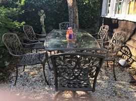 Cast Aluminum dining set