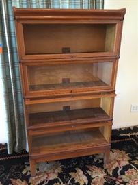 Barrister bookcase, Globe Vernicke attorney bookcases.