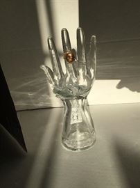 Pinki finger ring Smokey topaz on 14kt gold