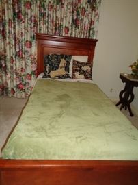 Vintage Oak Twin Bed