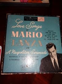 Mario Lanza LP's