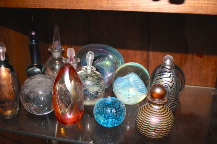 Large Perfume Bottle Collection