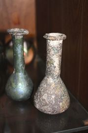 Pair of Small Jars/Urns