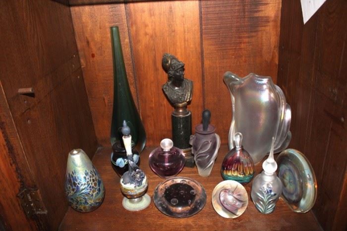 Large Perfume Bottle Collection and more