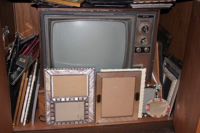 Picture Frames and Old TV