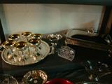 sterling silver, silver weighted, silver plated, crystal