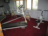 Get in shape for summer time! Own your own personal gym! Work out your entire body with the treadmill and exercise bikes!